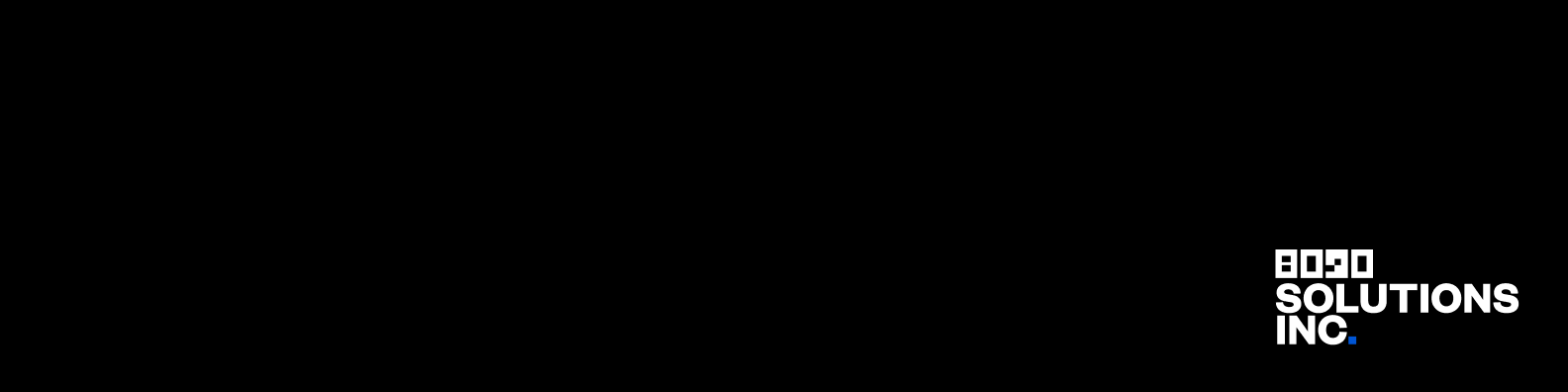 8090 Solutions banner — plain