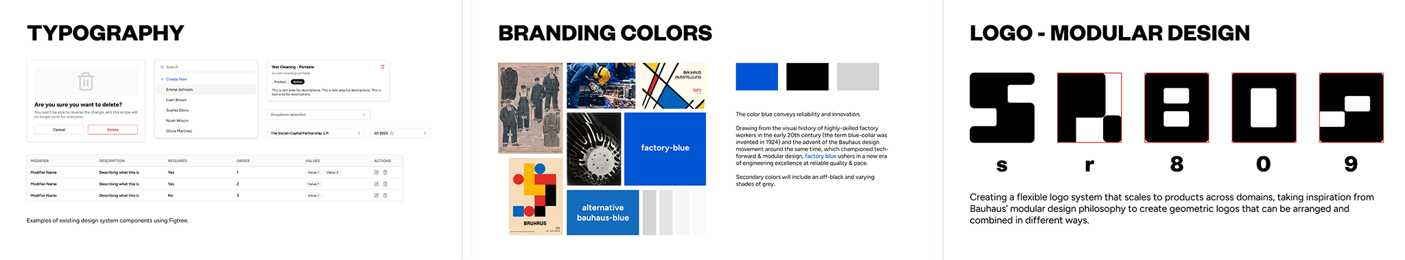 8090 Solutions brand deck in the new identity system